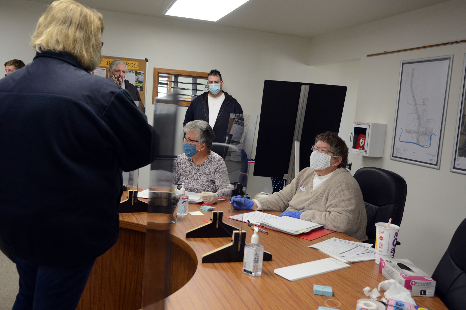 Election Day 2020 in West Baraboo